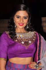 Sreemukhi at Dhanalakshmi Thalupu Thadithe Movie Audio Launch